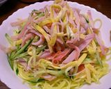 ツルシコ新食感!坂本製麺冷やし中華麺♪作り方3写真
