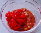トマトとお豆のサラダそうめん作り方3写真