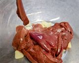 豚レバーと玉葱のポルトガル風ステーキ作り方2写真