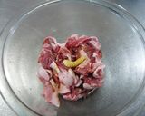 もやし・にら・豚こまでお焼き風~☆作り方2写真