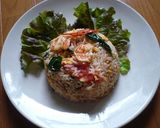 バジルとトマトのタイ風チャーハン！作り方6写真