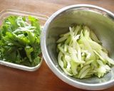 セロリのきんぴら作り方1写真