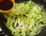 セロリのきんぴら作り方2写真