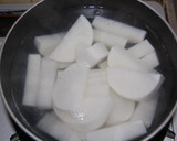 旦那の好物♡豚と大根の甘辛炒め煮作り方1写真