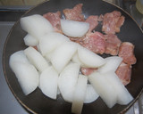 旦那の好物♡豚と大根の甘辛炒め煮作り方4写真
