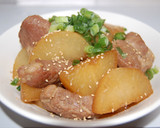 旦那の好物♡豚と大根の甘辛炒め煮作り方6写真