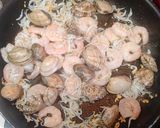 あさりとエビのパスタ作り方5写真