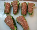 ジューシー☆ピーマンの肉詰め作り方3写真