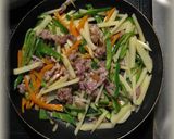 豚肉のチンジャオロース風炒め作り方4写真