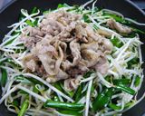 もやし・にら・豚こまでお焼き風~☆作り方3写真