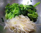 簡単和食❖もやしとねぎの白和え❖作り方1写真