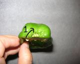エコで簡単！　ピーマンのヘタ＆種の取り方作り方3写真