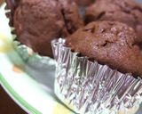バナナとココアのカップケーキ作り方6写真