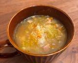 ストック野菜の具だくさんミネストローネ作り方8写真