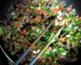 ★簡単で豪華！ひき肉野菜オムレツ★作り方4写真