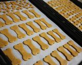 わんこと一緒に、きなこクッキー作り方3写真