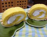 雨の日のお散歩♡かたつむりロールケーキ作り方20写真