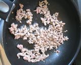 ゴーヤと挽肉の味噌チャンプル♪作り方2写真