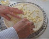 スモークサーモンのサラダピザ作り方3写真