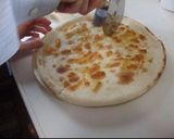 スモークサーモンのサラダピザ作り方6写真