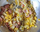 とうもろこしのナポリタン作り方7写真