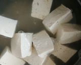 豆腐とわかめの自家製お味噌のお味噌汁作り方1写真