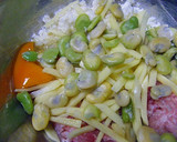 そら豆とおからじゃがのお焼き作り方3写真