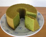 抹茶シフォンケーキ＊小豆入り作り方19写真