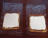 超ジャンボロールケーキinチーズクリーム作り方14写真