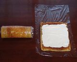 超ジャンボロールケーキinチーズクリーム作り方15写真