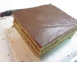 オペラ風チョコレートケーキ作り方15写真