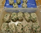 豆腐とワカメのハンバーグ　お弁当のおかず作り方2写真