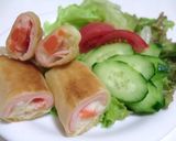 ポテサラ春巻き作り方6写真