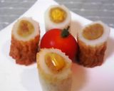 チーズがとろ～り☆ポテトカレー春巻作り方9写真