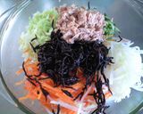 レンジでチン♪千切り野菜サラダ作り方5写真