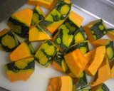 鶏そぼろとかぼちゃの煮物★俺スタイル作り方1写真