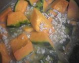 鶏そぼろとかぼちゃの煮物★俺スタイル作り方3写真