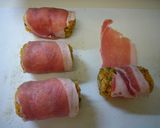 韓国風♪ポーク肉巻きおにぎり☆作り方4写真