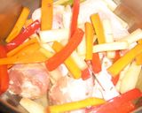 モロッコ風サワー漬けで鶏の煮込み作り方3写真