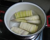 豚肉と淡竹（はちく）の炒め物作り方2写真