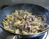 豚肉と淡竹（はちく）の炒め物作り方9写真