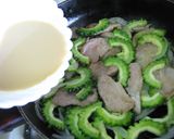 豚肉とゴーヤのチーズ味噌炒め作り方8写真