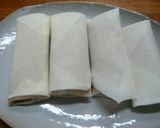 春巻きの皮で作るお菓子♫バナナ春巻き❀作り方3写真