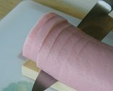 父の日のおつまみ　かまぼこの辛子明太子焼作り方2写真