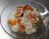 野菜サワー漬けでさっぱりそうめん作り方5写真