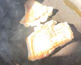 鯛とさつまいもの鮎魚醤焼きうどん作り方2写真