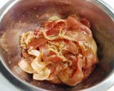 ちんげんさいと豚肉の炒め物作り方2写真