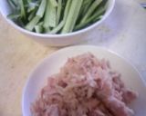 韓国風　焼肉の　サニーレタス巻き作り方2写真