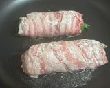 ニラの豚バラ巻き作り方5写真