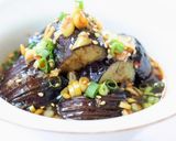 風味良い【揚げ茄子のピリ辛酢醤油浸し】作り方5写真